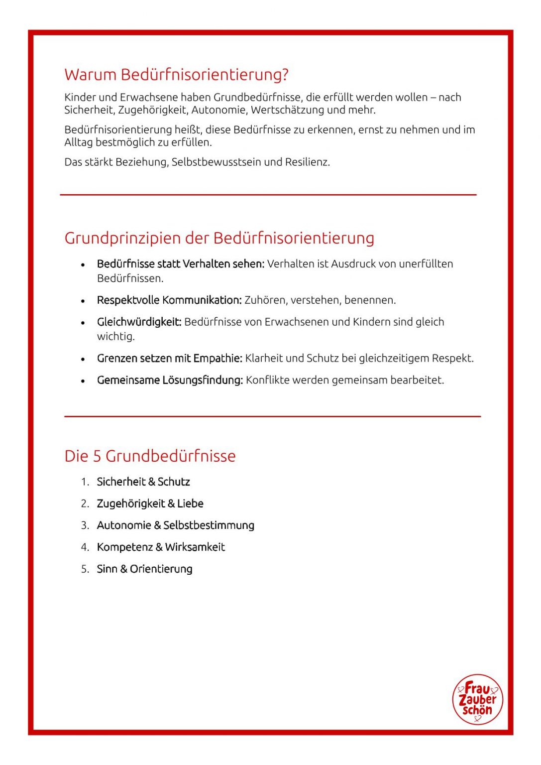 Bedürfnisorientierung in der Familie – Grundprinzipien Praxis-2