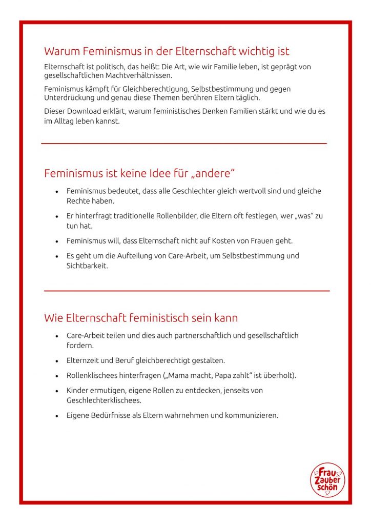 Feminismus und Elternschaft – Warum beides zusammengehört-2
