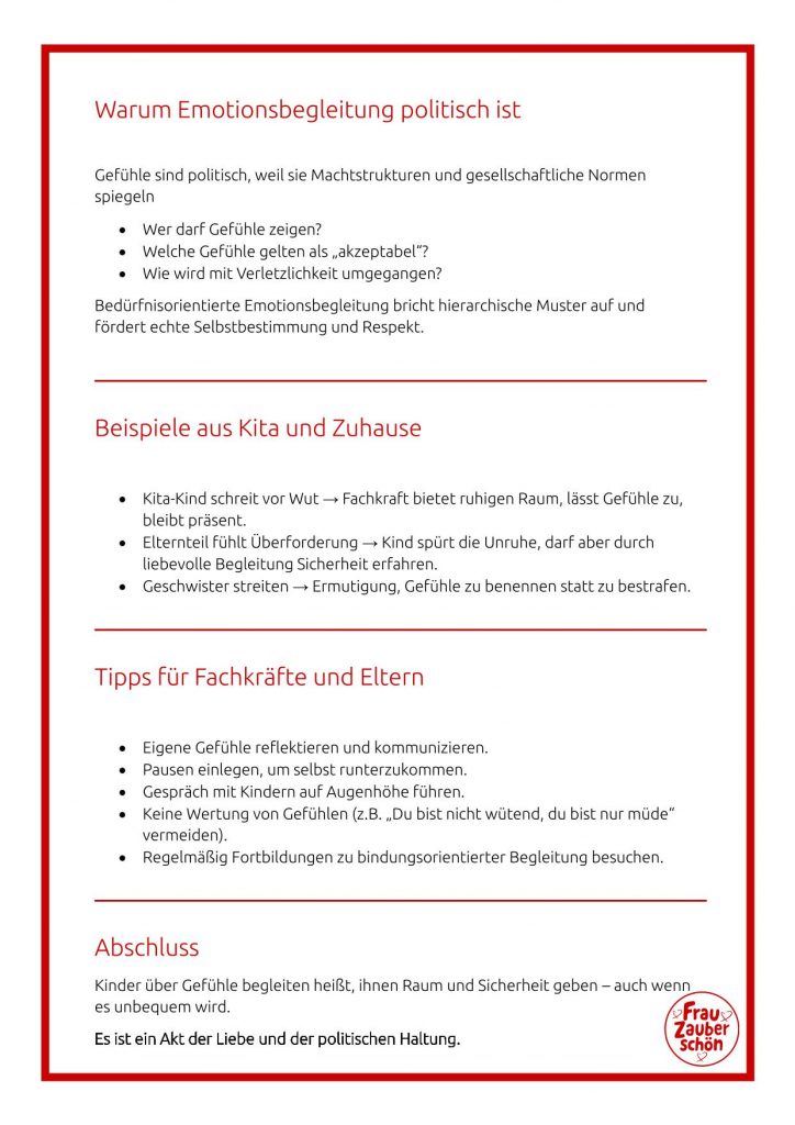 Leitfaden – Kinder über Gefühle begleiten ohne alte Mythen-4